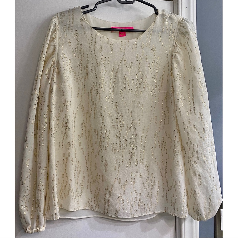 Lilly Pulitzer Miriam Silk Top